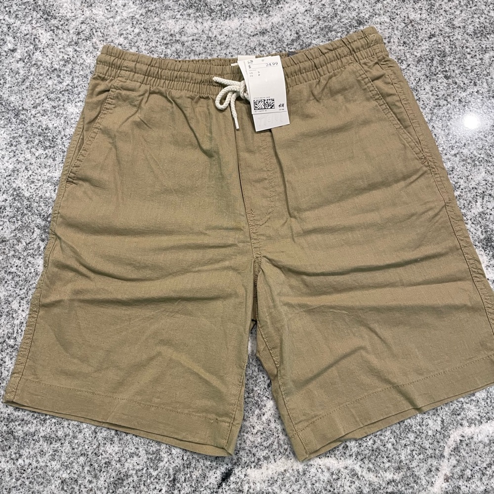 H&M | Mens | Small | Tan | Pull On Short | Khali Color